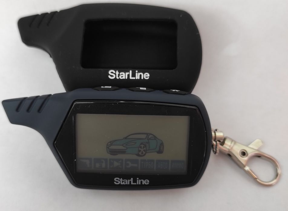 Двусторонній брелок starline A61 пульт стар лайн а 61 + чехол