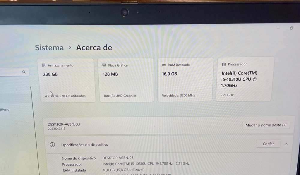 Portatil Lenovo ThinkPad X13 yoga