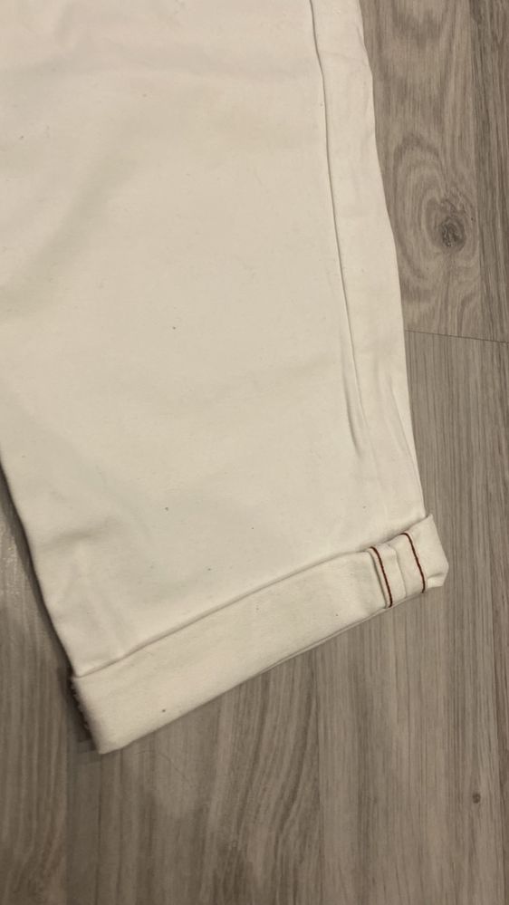 męskie spodnie białe zara rozmiar 42