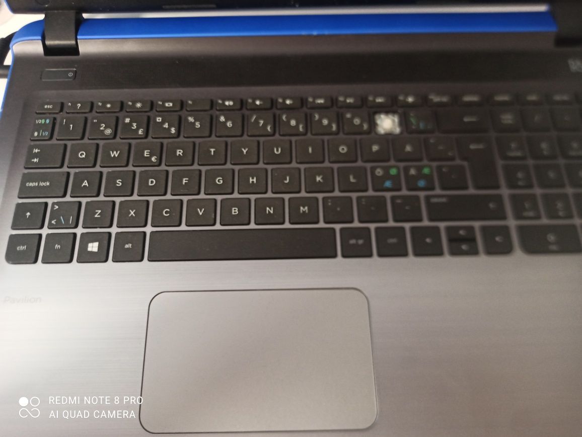 Laptop Pavilion Notebook blue Model 15-ab152no