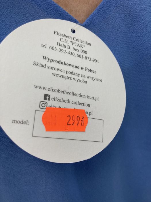 Sukienka Elizabeth Vivien rozm. S