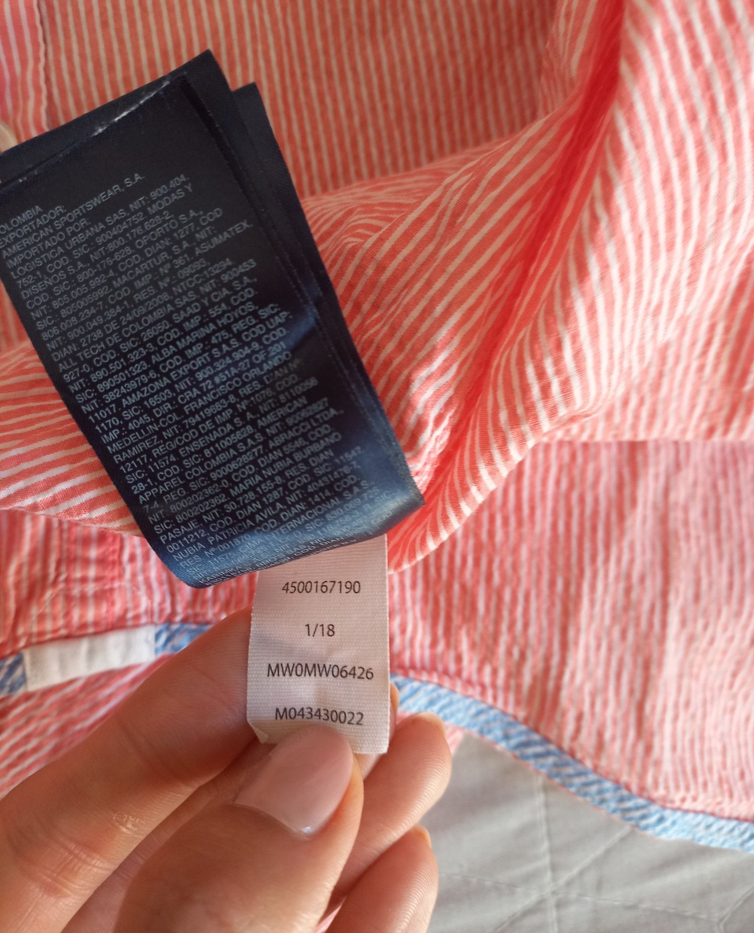 Tommy Hilfiger koszula w paski L