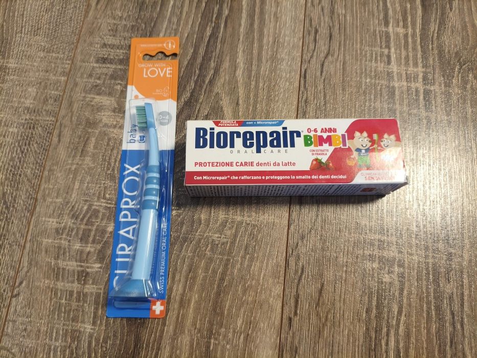 Pasta do zębów + szczoteczka dla dzieci