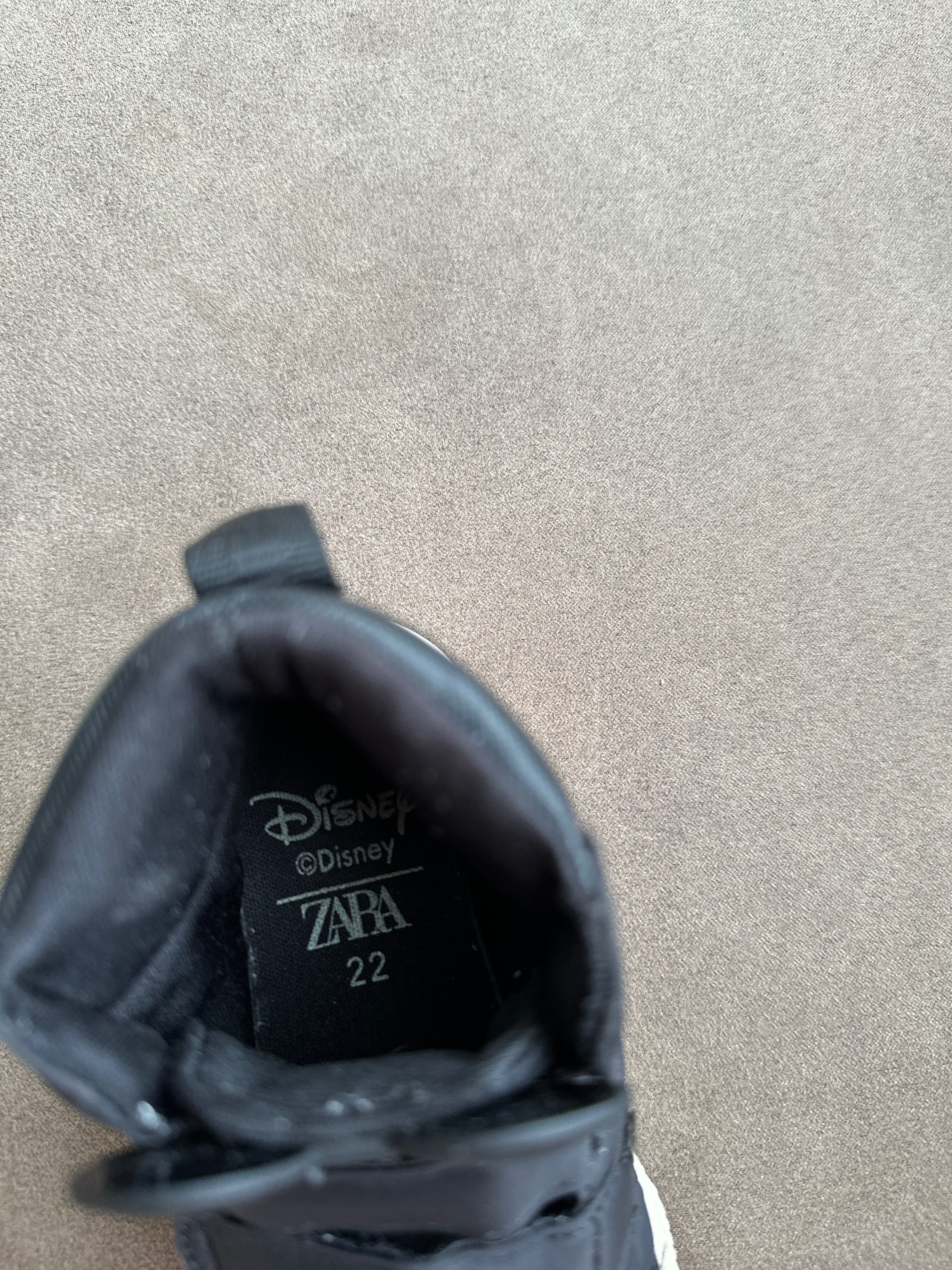Кеди/ хайтопи Zara Mickey Mouse 22(13,5 см)