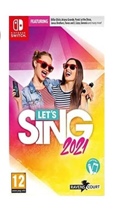 Let's Sing 2021 Nintendo swich z mikrofonem