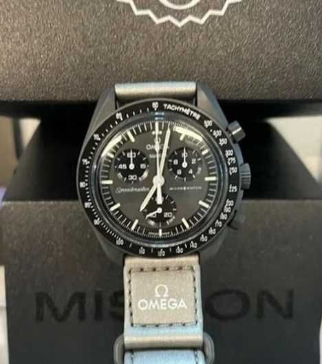 Program obserwacji Księżyca Swatch x Omega Bioceramics Misja Merkury