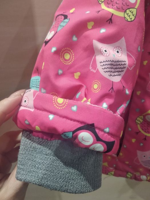 Зимова курточка та теплі штани на підтяжках