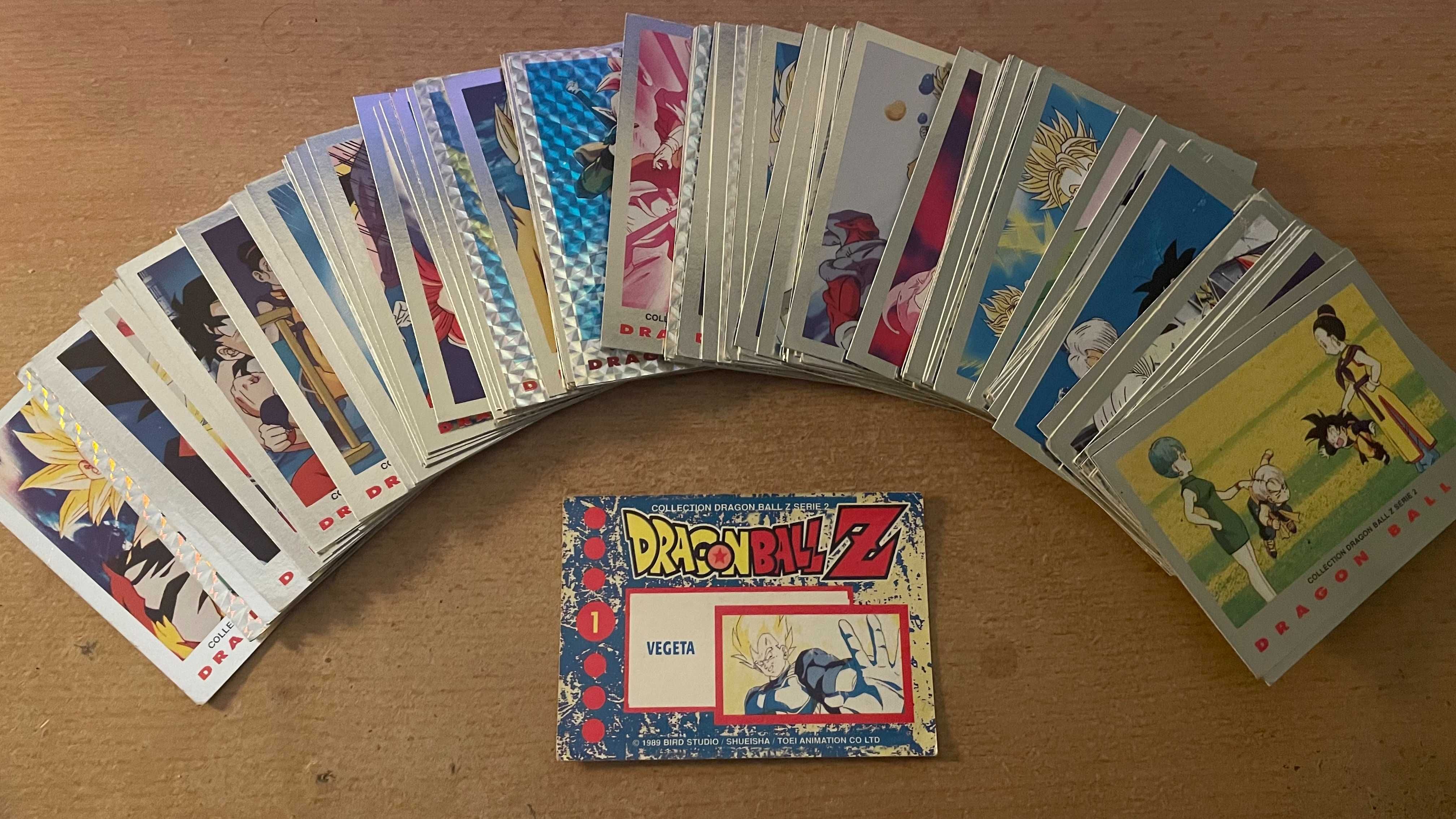 Coleção completa cartas Dragon Ball Z Série 2 - 105 cartas