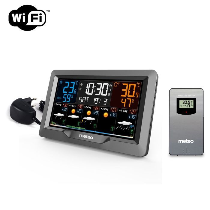 Stacja Pogodowa Meteo Sp101 Z Funkcją  Wifi