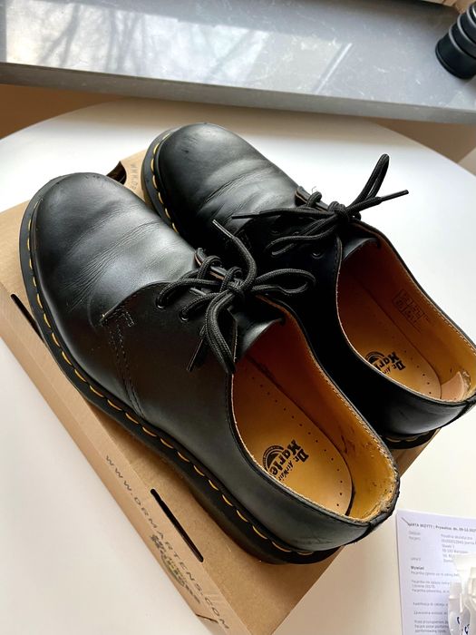 Dr.Martens martensy niskie Nappa 40 rozchodzone, wycierpiane