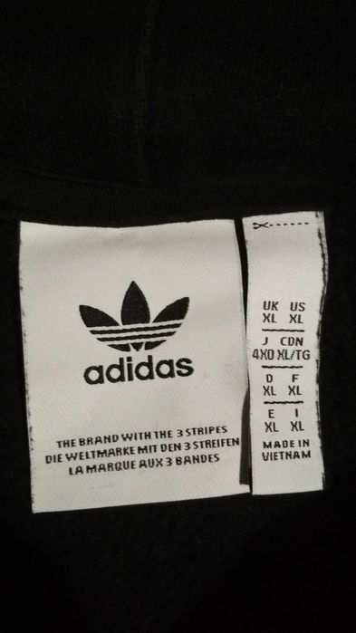 Худи толстовка Adidas с лампасами (L-XL) оригинал редкая находка