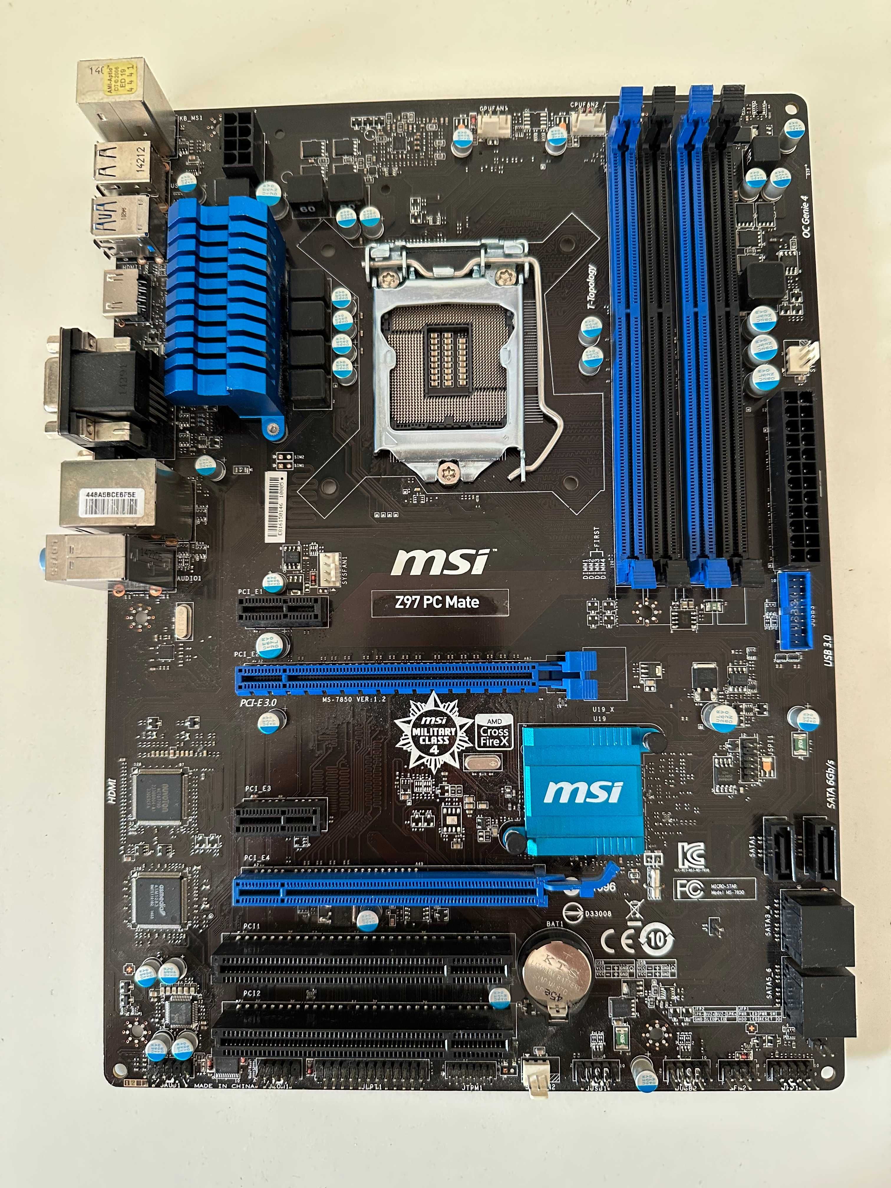 Материнська плата MSI Z97 PC Mate s1150