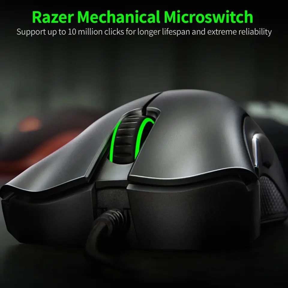 Ціну знижено! Нова запакована мишка RAZER Deathadder з наклейками