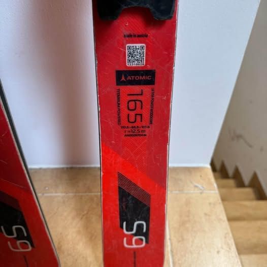 Narty Atomic Redster S9 165 R12.5 z wiązaniami x16