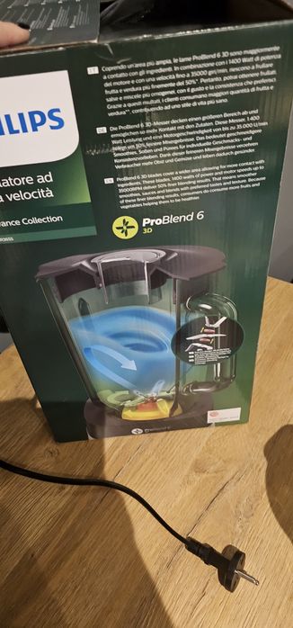 Blender kielichowy  do zup koktajli i kruszenia lodu philips