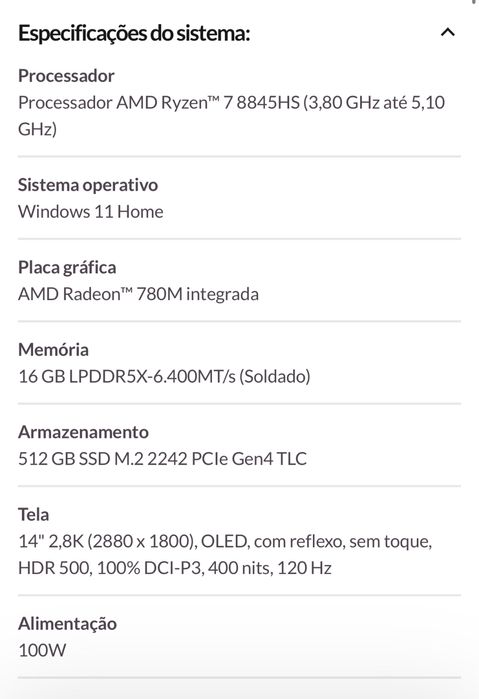 Portatil Lenovo ideapad pro 5