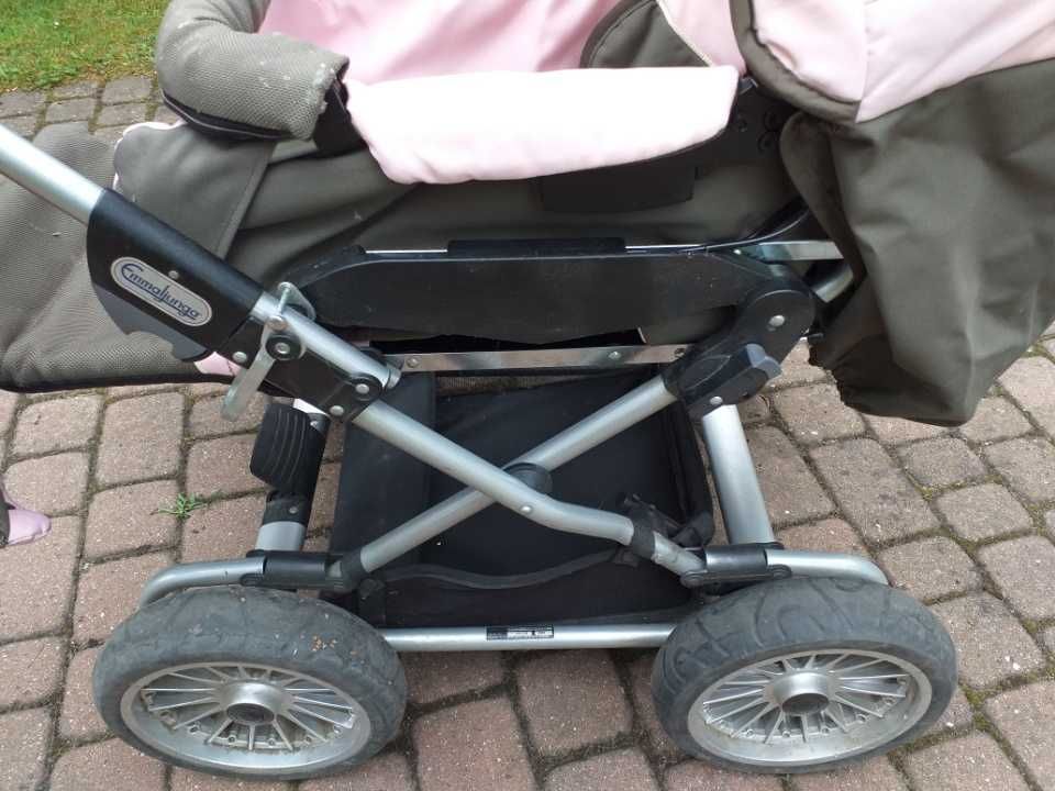Wózek spacerowy Emmaljunga 2w1 + pokrowiec
