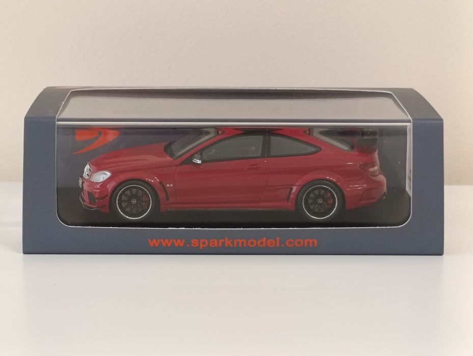 1:43 Spark Mercedes Benz Coupe C63 AMG Black Series