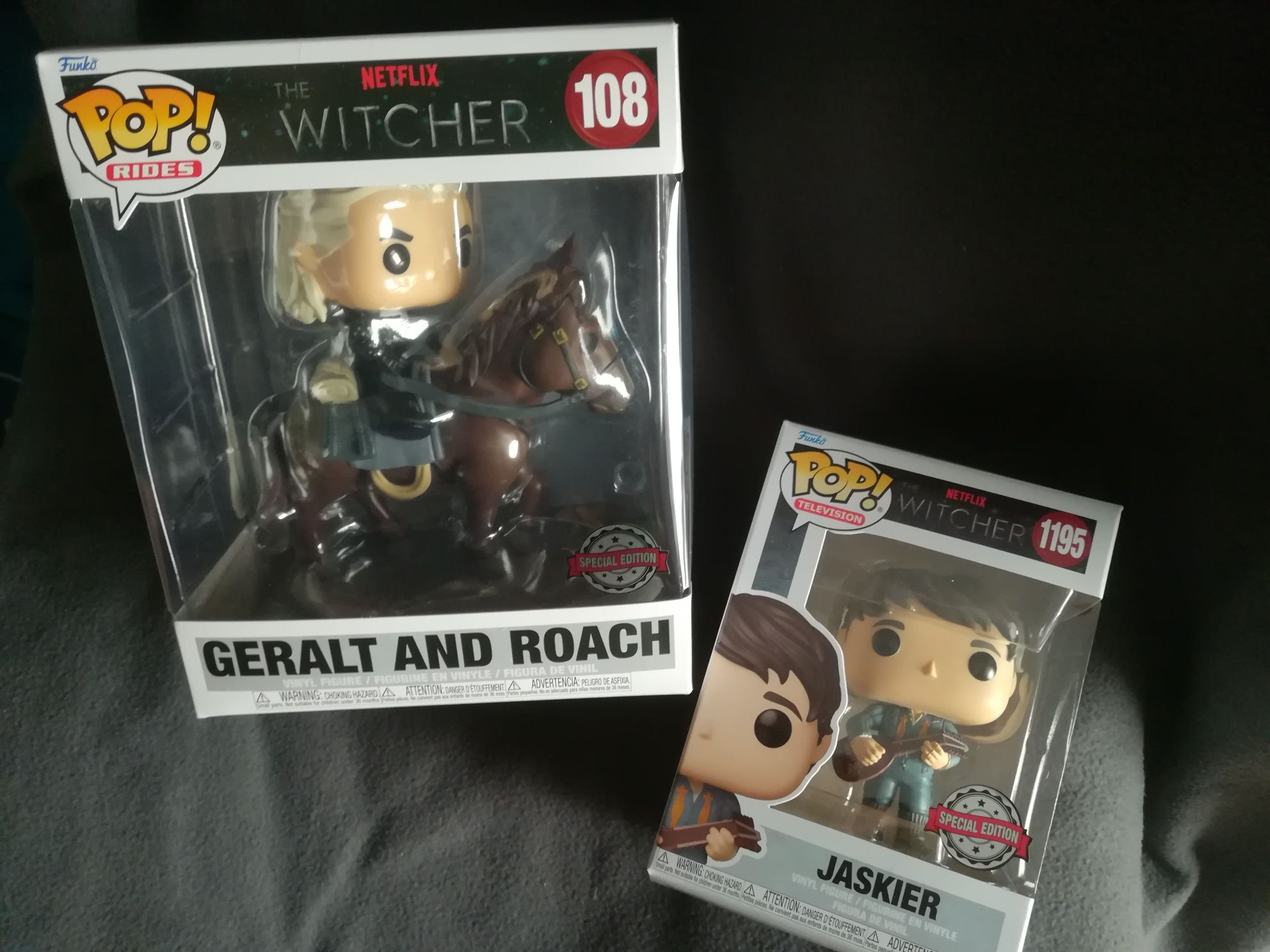 The Witcher: Geralt and Roach 108 e Jaskier 1195