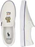 Buty męskie rozm 50 Polo Ralph Lauren KEATON wsuwane trampki kremowe