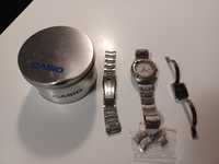 Komplet 2 zegarków: Casio, Fossil