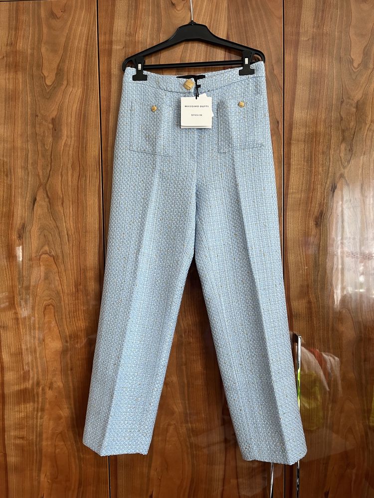 Massimo Dutti piękny wiosenny komplet ze spodniami 36 nowy z metkami