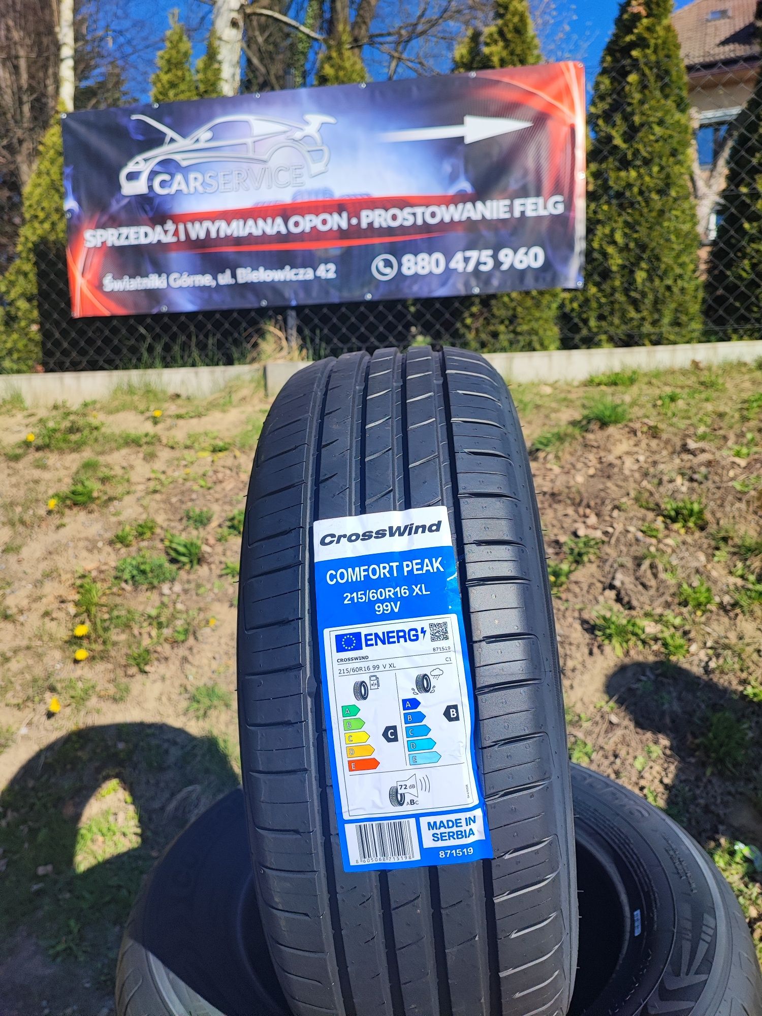 215/60r16 Crosswind Comfort Peak opony letnie z 2025