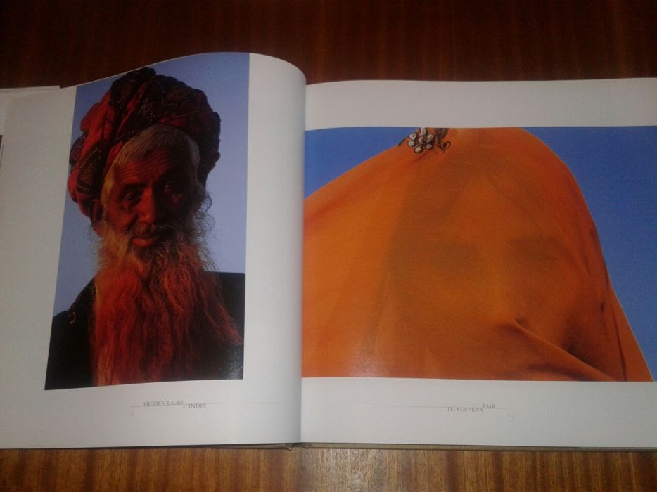 Livro "Hidden Faces of India" de Palani Mohan