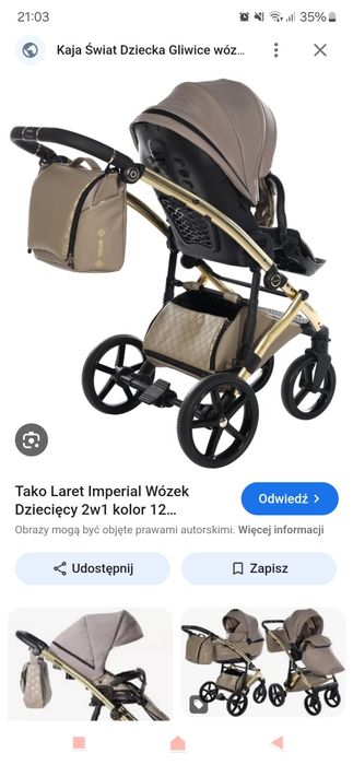 Wózek 2w1 dla dziecka