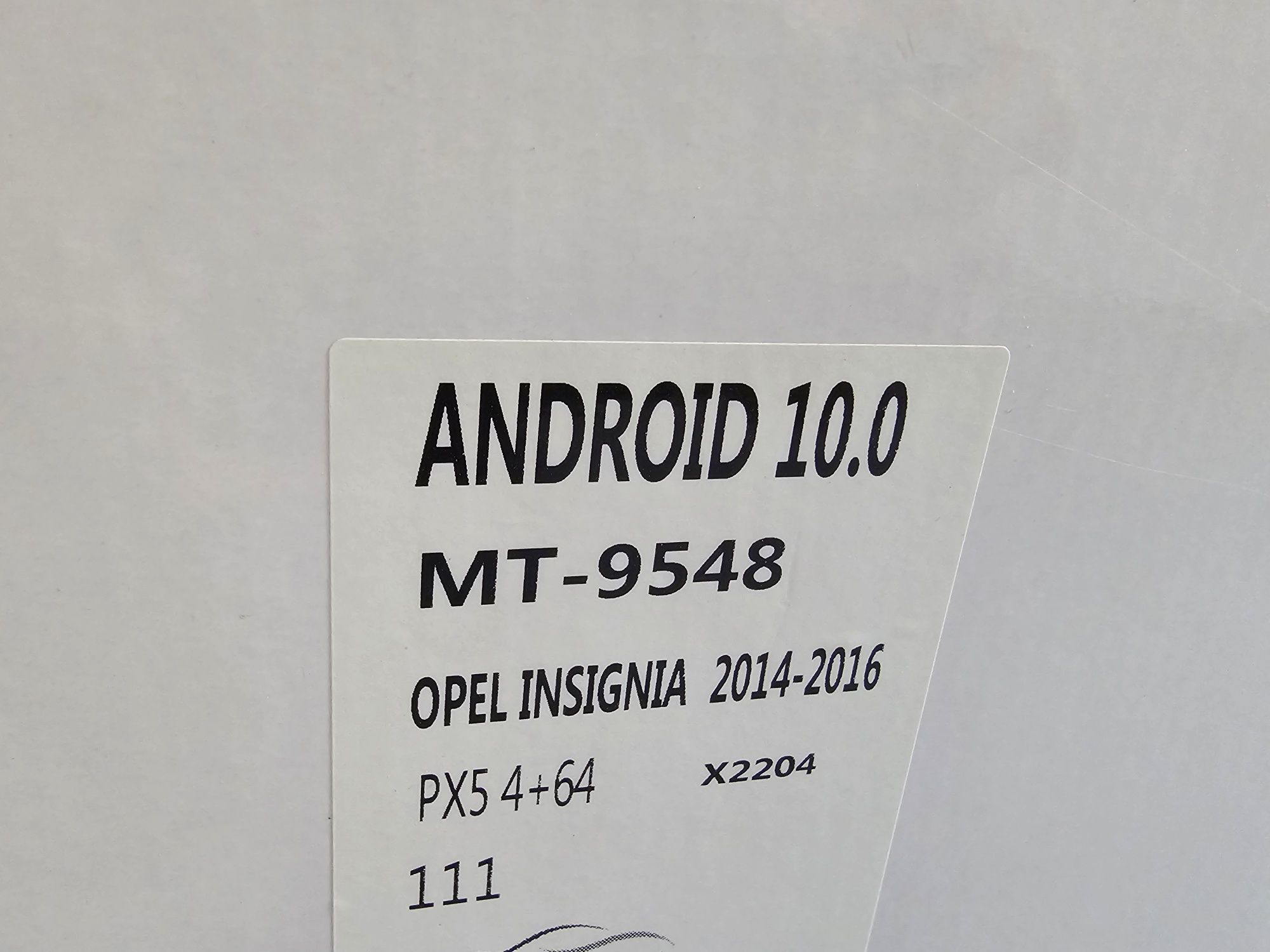 Radionawigacja Android Opel Insignia Lift 2013.2017