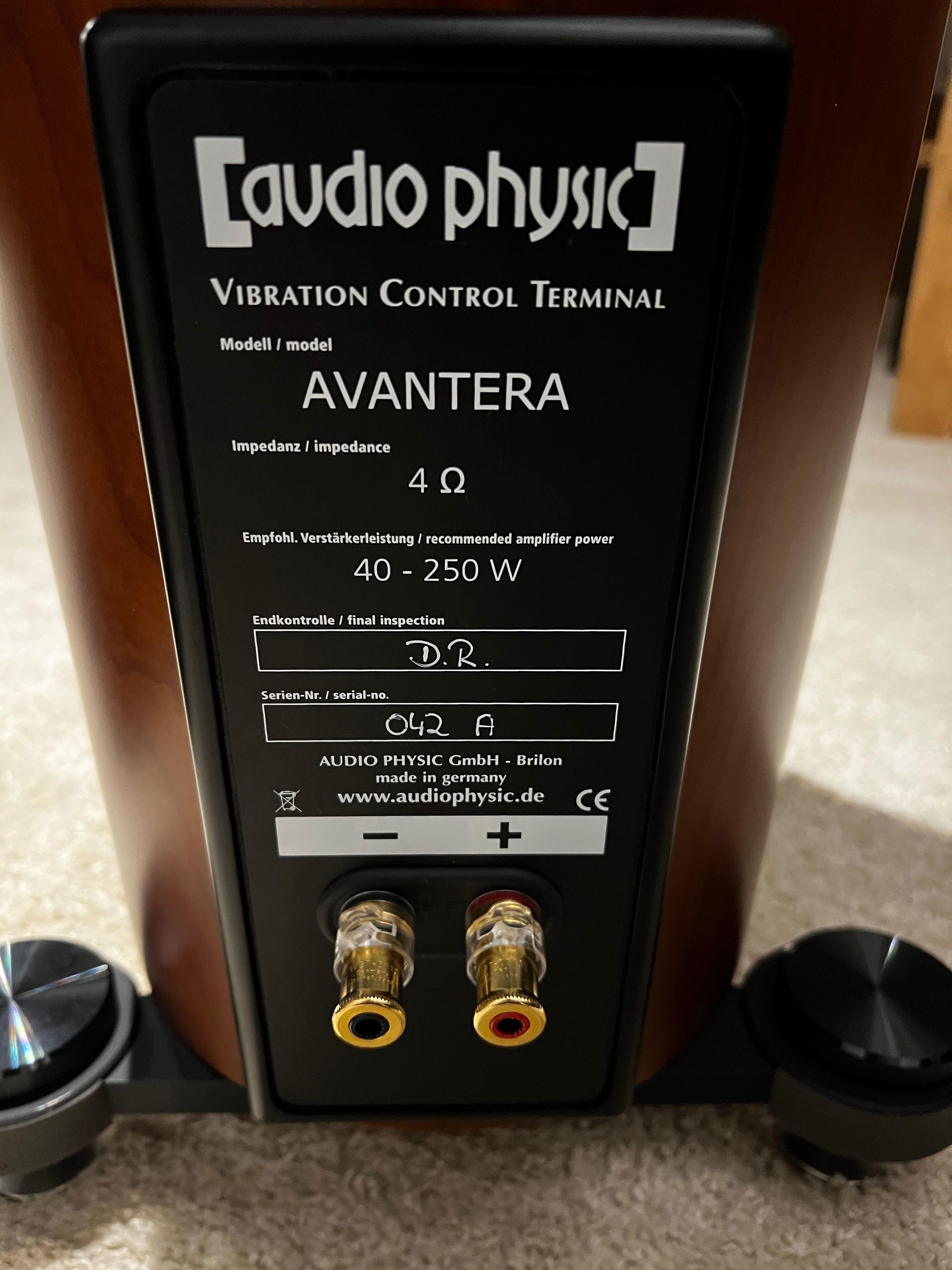 Kolumny Audio Physic Avantera ( nowe 79900 zł )
