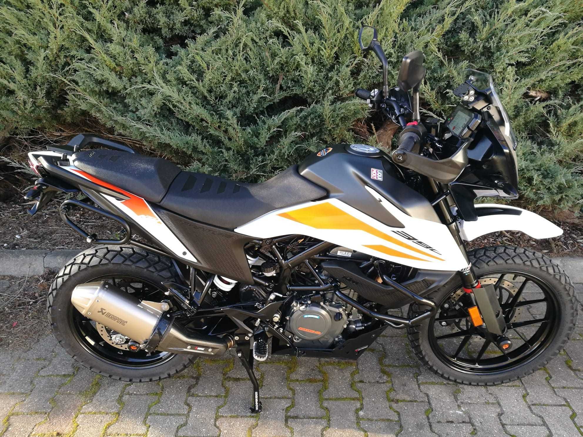 KTM 390  Adventure  Akrapovic  Kat. A2  Tylko 006000 km !!!   NOWY !!!