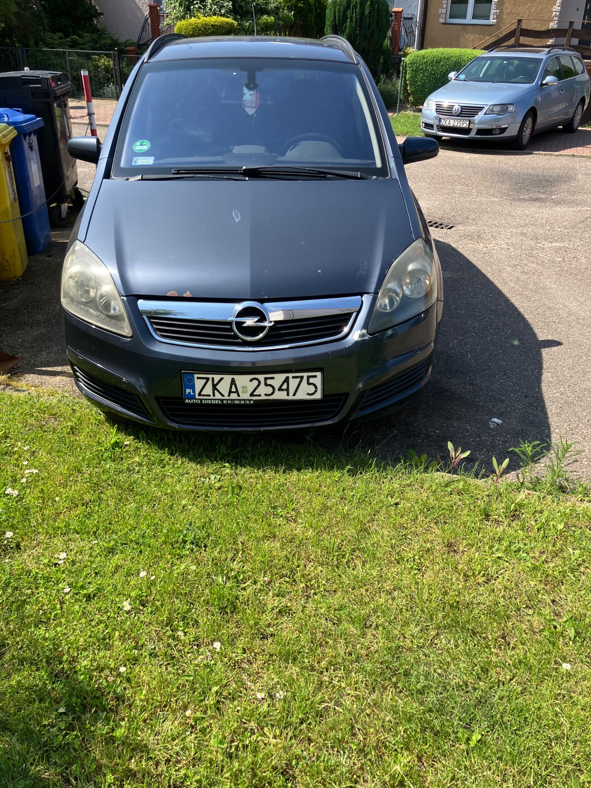 Opel Zafira 1.9cdti, 2006r. 7 osobowy + hak