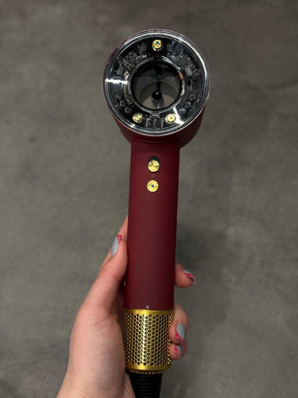 Фен для волосся Dyson Supersonic HD16 Nural (Velvet Red/Gold)
