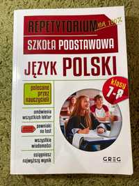 Język polski. Repetytorium. Klasa 7-8. Szkoła podstawowa