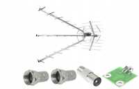 Antena DVB-T AP-TRIA-UNI Combo vhf/UHF MUX-8 V/H