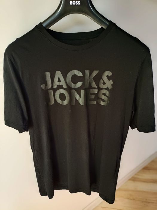 T-shirt męski Jack&Jones,czarny.