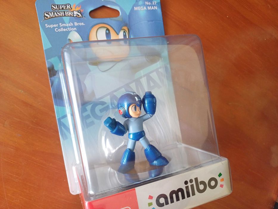 Amiibo Nintendo MegaMan N°27 Novo