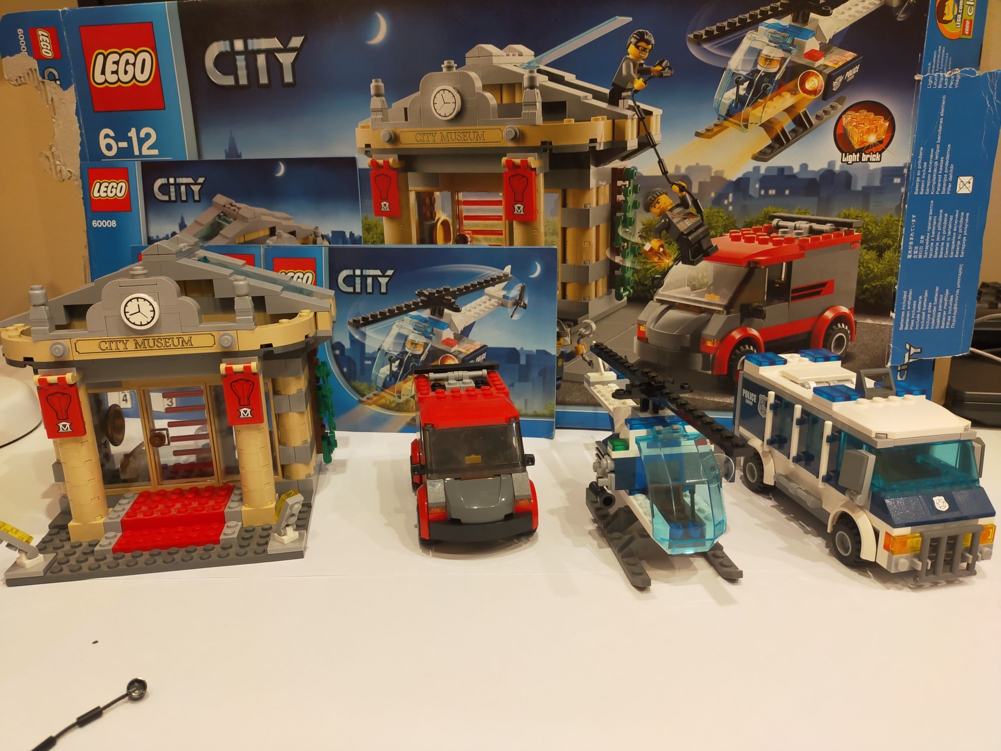 LEGO city policja 60008 instrukcja pudełko