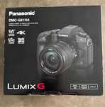 Aparat Panasonic Lumix DMC-G80 z 2 obiektywami + akcesoria