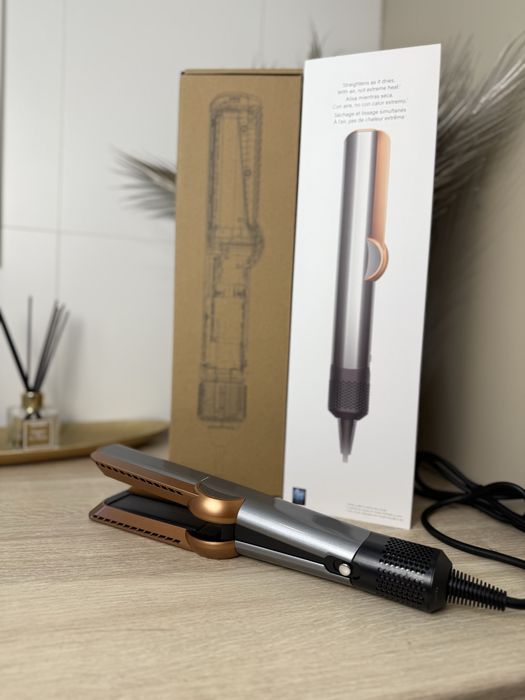 Dyson Airstrait HT-01 Nickel/Copper — стайлер утюжок фен для волосся