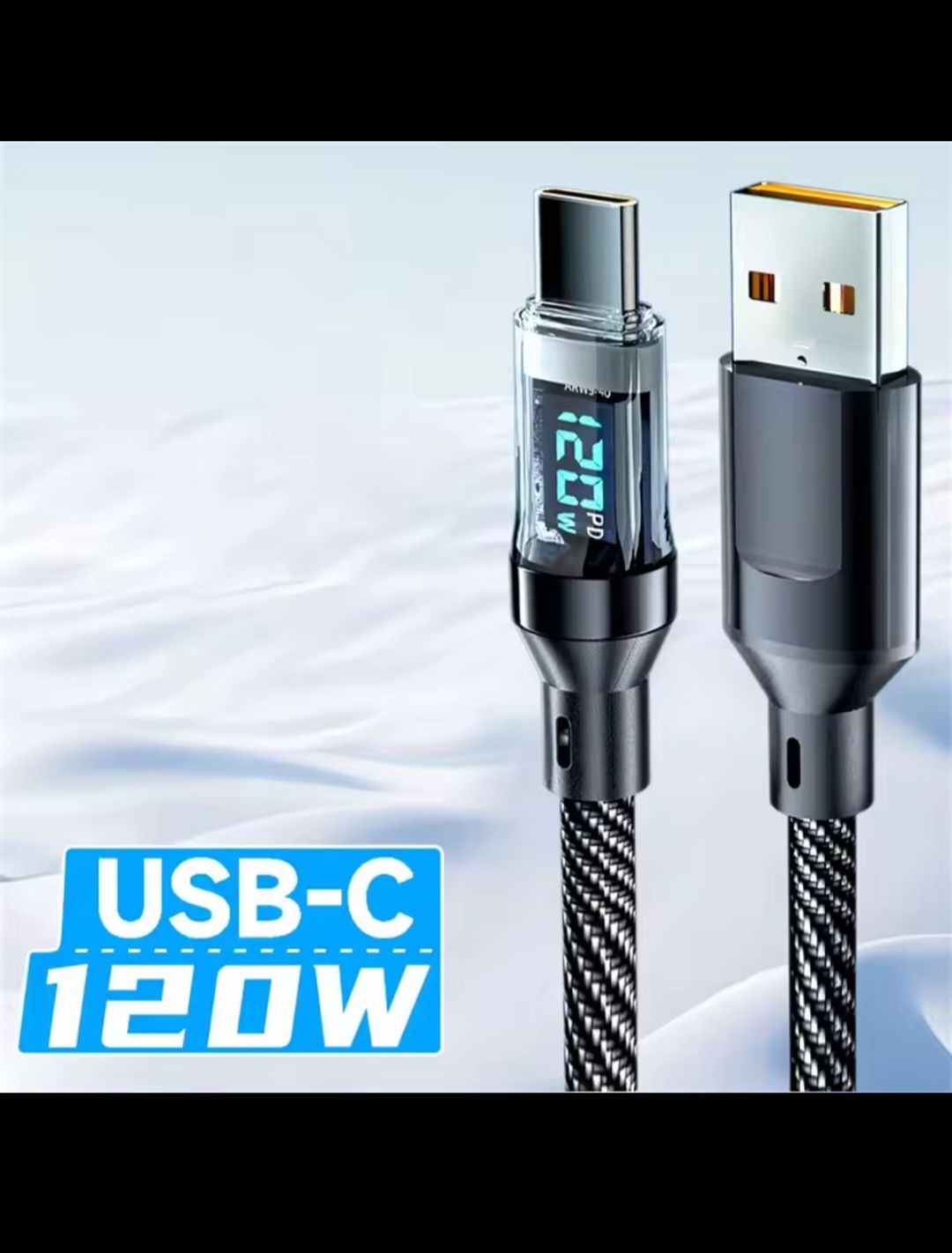 Kabel USB C 120W supervooc