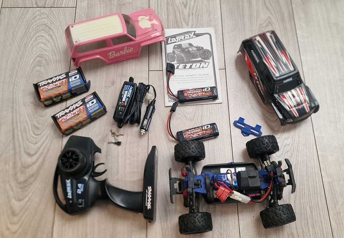 TRAXXAS LaTrax Teton 4WD 1/18 Monster Truck + 2x bateria + karoseria