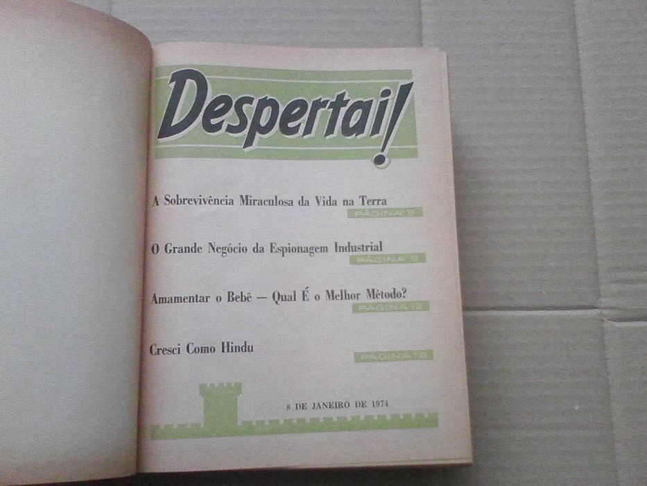 Revistas Despertai 1974