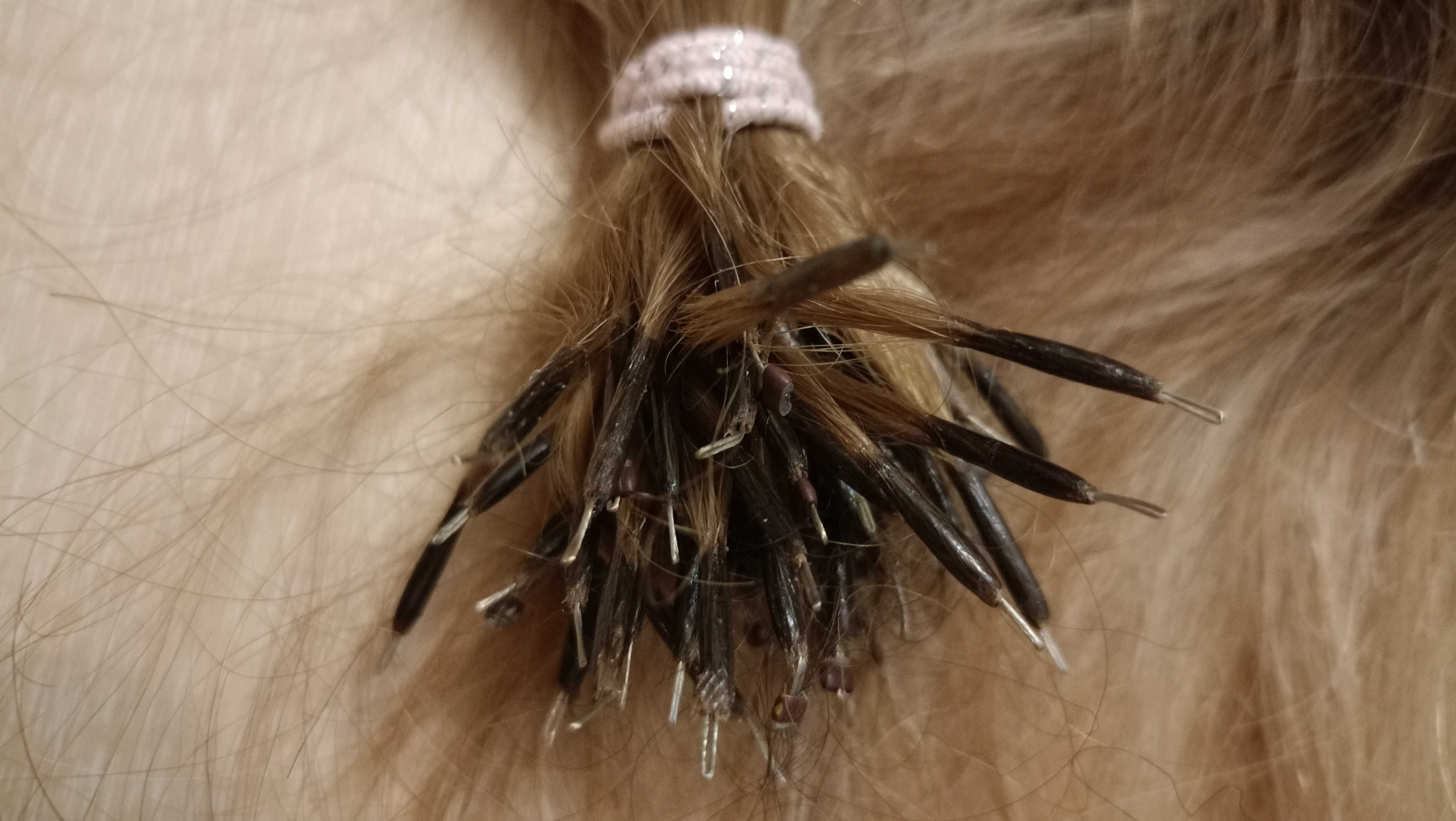 Капсульні натуральні треси для лялькового волосся