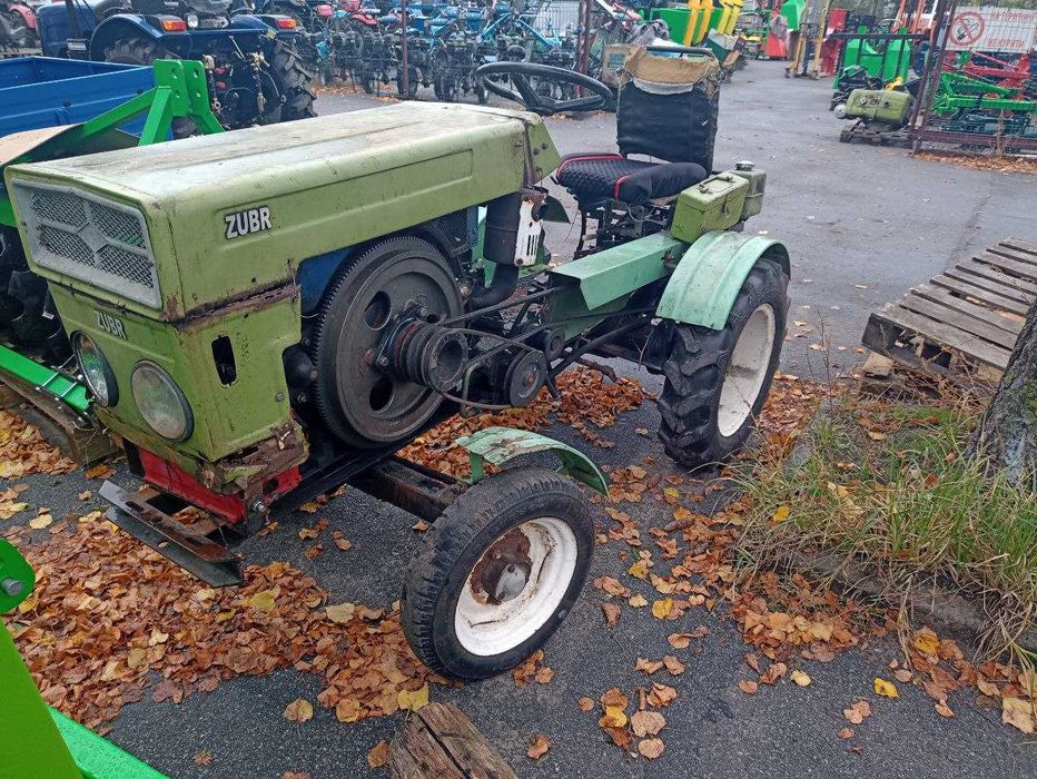 мото- трактор зубер в комплекті з фрезою  бу