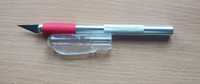 Nóż długopis, Uchwyt do skalpela, gumowany TechniTrade TT H1017