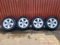 Alu felgi 18 koła BMW X5 E70 X3 255/55/18 Zima Godyear et46