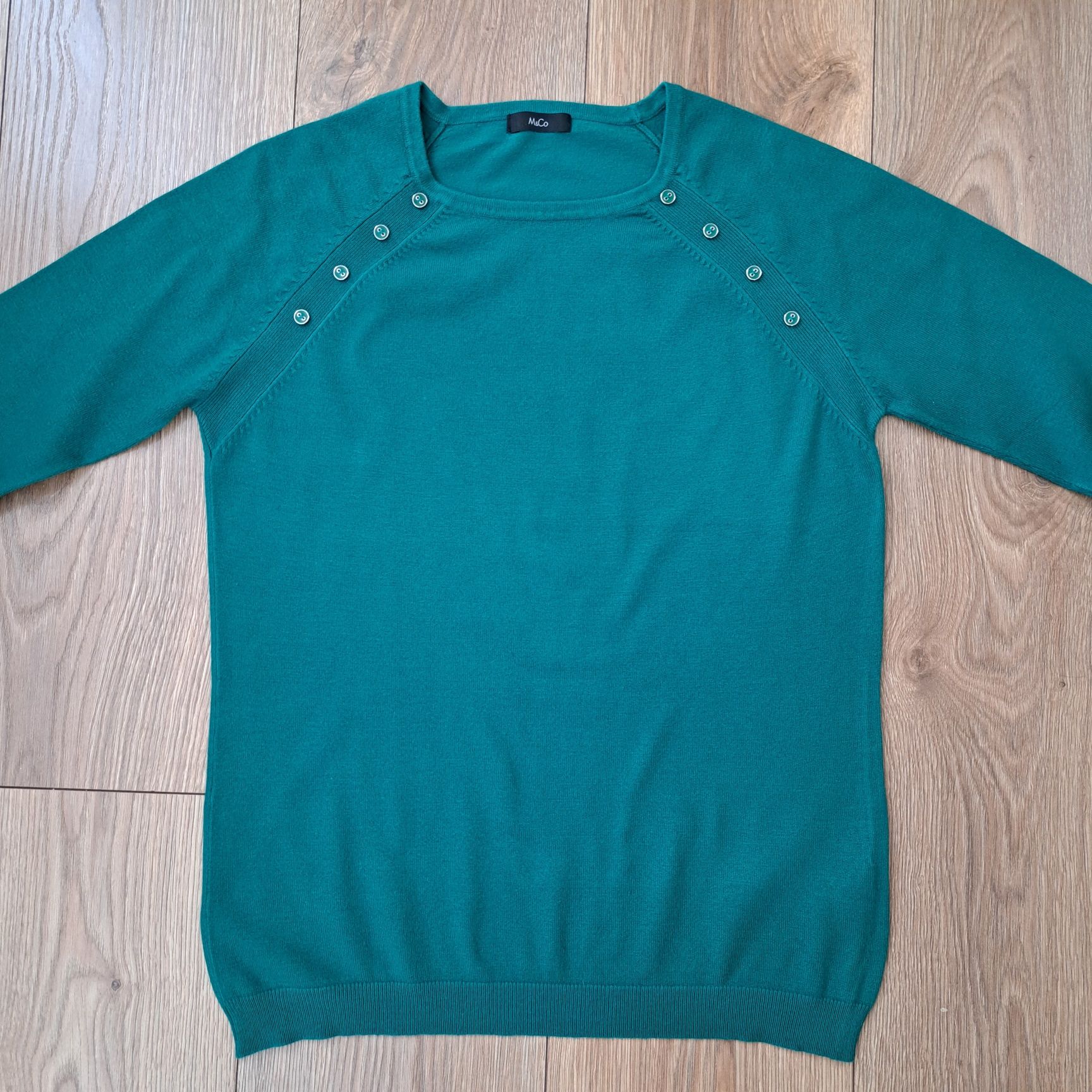 Sweter damski M 38 zielony