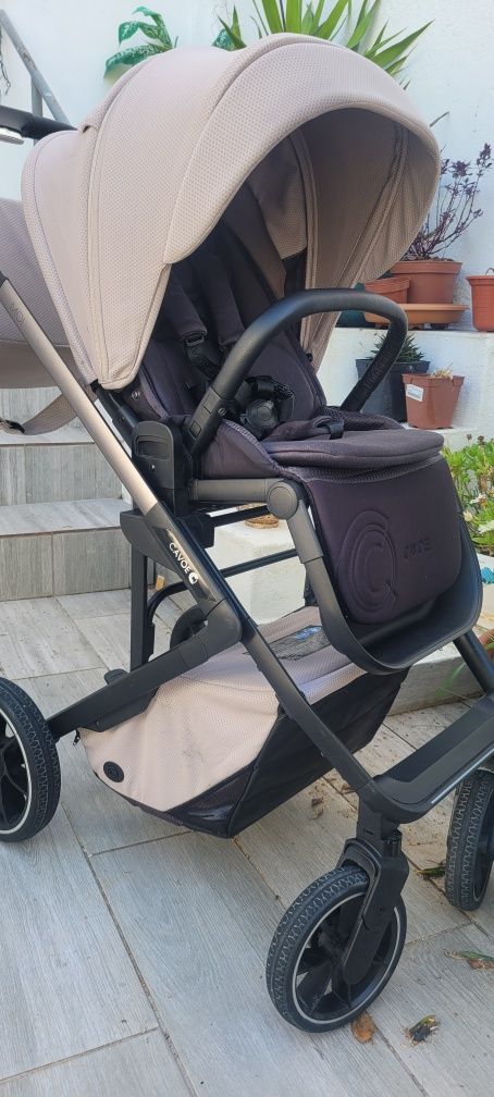 Carrinho passeio cavoe moi taupe
